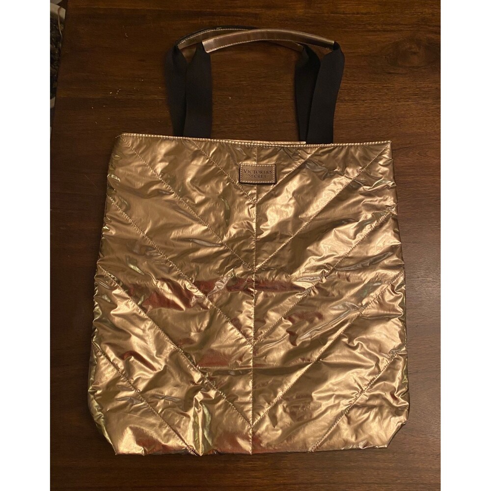 Rose gold tote